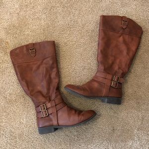 American Eagle Riding Boots-Wide Calf